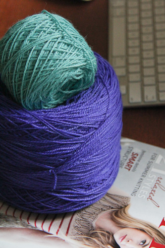 BIG yarn and baby | The Knitting Vortex