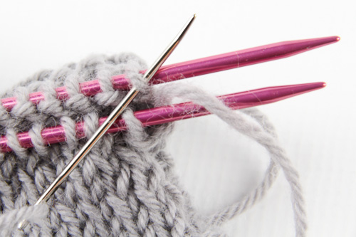 Grafting Stockinette 4 |The Knitting Vortex