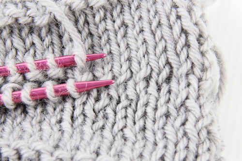 Grafting Stockinette finished seam | The Knitting Vortex