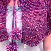 Escallop Hooded Capelet