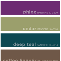 Fall 2011 Pantone Color Forecast