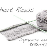 Tutorial: Short Rows using the Japanese method